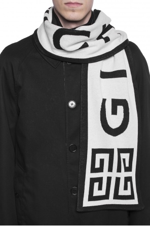 Logo-embroidered scarf, zdjęcie 2 Logo-embroidered scarf od Givenchy